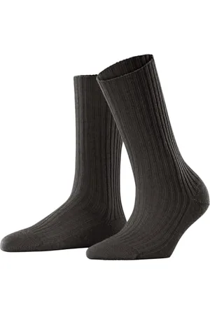 Falke Cosy Wool Boot W So lana tinta unita 1 paio, Calzini Donna, , 39-42