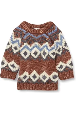 NAME IT Nbmramlo LS Knit Maglione Lavorato a Maglia, , 9 Mesi Bimbo