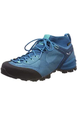 Salewa WS Alpenviolet Gore-TEX Trekking- & Wanderhalbschuhe, Malta/Lagoon Green, 40 EU