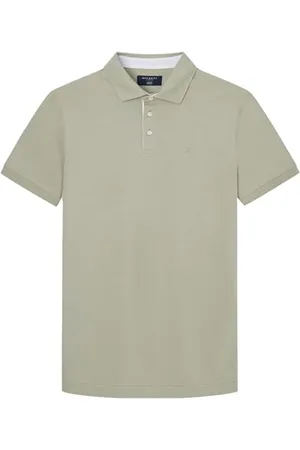Hackett Ultra Lw Chino Shrt Polo Uomo, (Seagrass Green), XL