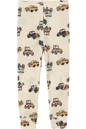 NAME IT NMMWANG Wool Needle LONGJOHN Noos Leggings, , 98 Bambino