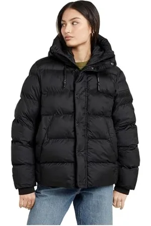 G-Star Donna Whistler Short Puffer, (dk black D25186-B958-6484), S