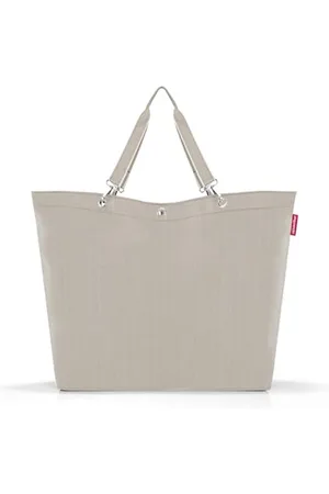 Reisenthel Shopper XL - Borsa Multiuso con Cerniera, per Spiaggia, Shopping e Sport, Capiente ed Elegante, Tasche Interne, Tessuto Idrorepellente, 35 L