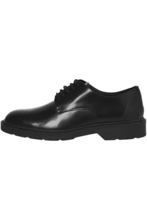 JACK & JONES Jfwdax Pizzo Pelle Styd Noos, Scarpe Stringate Uomo, , 44.5 EU