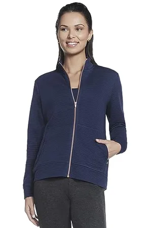 Skechers Giacca da Donna Go Walk Everywhere, Taglia XL, Blu Navy, , XL