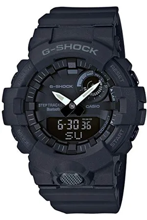 Casio Orologio Quarzo Uomo, misura cassa 54.00mm con quadrante Analogico e Digitale e cinturino in Rubber Strap GBA-800-1AER