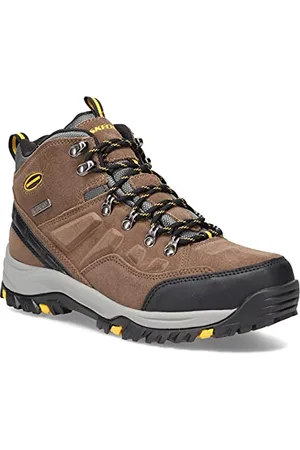 Skechers Relment - Pelmo, Stivali da escursionismo alti Uomo, Tan, 41.5 EU