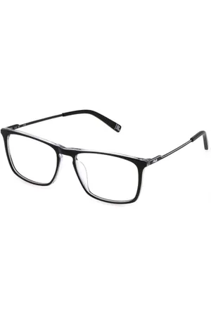 Fila Eyeglass Frame Vfi538v Black/Grey 55/16/145 Uomo Occhiali