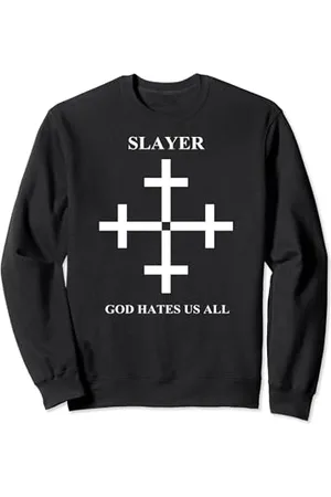 Slayer – God Hates Us All Cross Felpa
