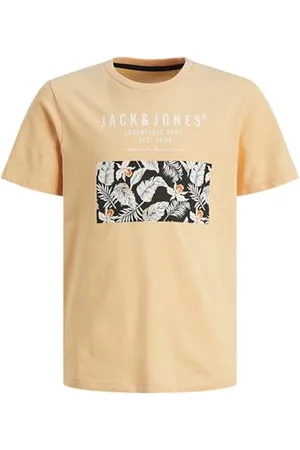 JACK&JONES JUNIOR Jjchill Shape Tee SS Crew Neck Jnr T-Shirt, , 128 cm Bambini e Ragazzi