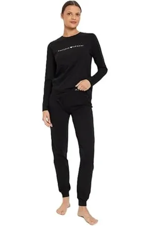 Emporio Armani Iconic Logoband Long Pajamas Pajama Set, , S Women