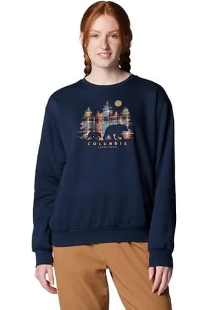 Columbia Equipaggio Hart Mountain 3 Felpa Girocollo, , XS Donna