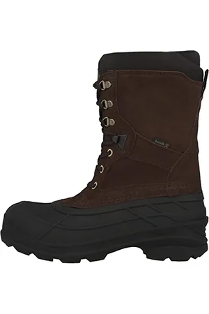 Kamik Nationplus, Stivali da Neve Uomo, (Dark Brown-Brun Fonce DBR), 47 EU