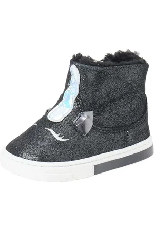 Primigi Baby, Stivaletto Bimba 0-24, Nero (Glitter), 20 EU Stretta