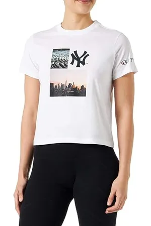 Champion Rochester 1919-MLB Crewneck S-S T-Shirt, (WW006), M Donna