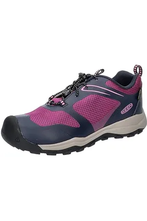 Keen Wanduro Low Waterproof, Scarpe da passeggio Unisex - Bambini e ragazzi, Viola (Sky Captain/Charisma), 39 EU