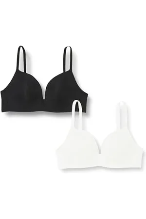 Dim Reggiseno Balconcino Senza Ferretto Invisibile Bambina x2, Nero/Bianco, 3B