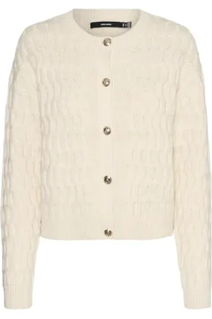 VERO MODA Vmmaisie LS O-Neck Cardigan Boo Maglione, , S Donna