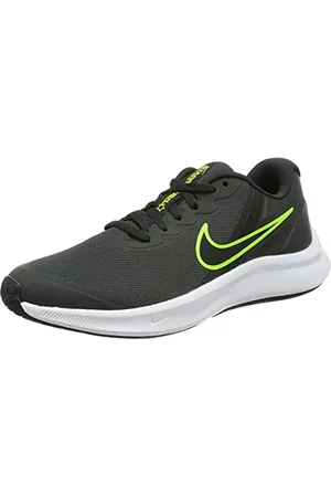 Nike Star Runner 3, Scarpe da Ginnastica Unisex-Bambini, Dk Smoke Grey/Black-Black, 21 EU