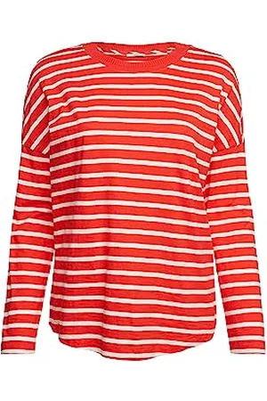 ESPRIT 013ee1k318 T-Shirt, 632/Red 3, L Donna