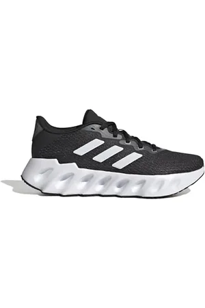 adidas Switch Run Running Shoes, Scarpe da Corsa Donna, Core Black/Cloud White/Halo Silver, 43 EU