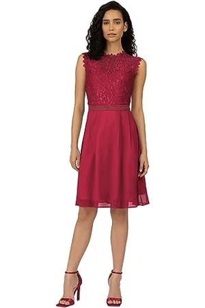 Apart ApartFashion Abito da Cocktail Vestito da Sera Formale, Colore: Rosa, 40 Donna