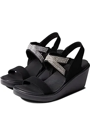 Skechers Rumble On - Chart Topper, Sandali con Cinturino alla Caviglia Donna, , 37 EU