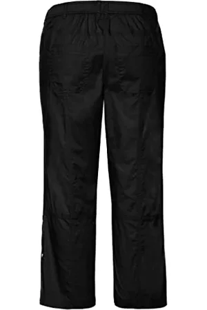Ulla Popken Große Größen Cargohose mit Krempelbein Pantaloni, , 36W / 32L Donna