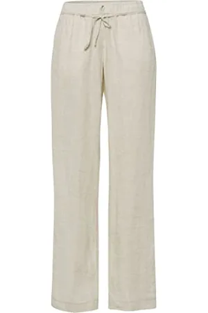 Brax Stile Farina Puro Lino Pantaloni, , 26W x 34L Donna