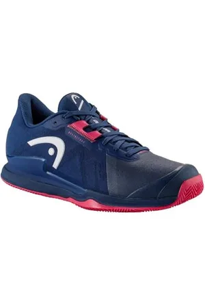 Head Sprint PRO 3.5 Donne in Argilla, Scarpe da Bambini Donna, Dark Blue/Azalea, 39 EU