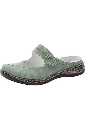 Rieker 46374, Zoccoli Donna, Green, 36 EU