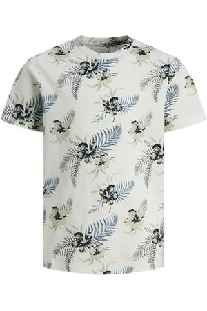 JACK&JONES JUNIOR Jjchill AOP Tee SS Crew Neck Jnr T-Shirt, , 128 Bambini e Ragazzi