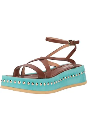 Pollini SAN.LOD.ZEPPA60 VACCH.CUOIO/MARINE