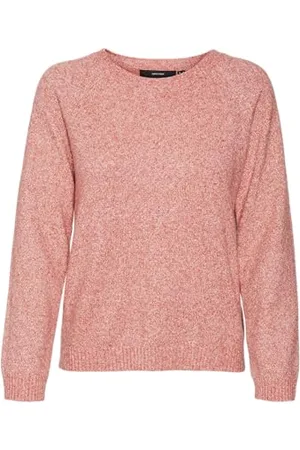 VERO MODA Vmdoffyshine LS O-Neck Blouse Rep Noos Maglione Lavorato a Maglia, , XL Donna