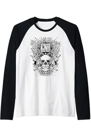 Guns N´Roses Distruzione ufficiale di Maglia con Maniche Raglan
