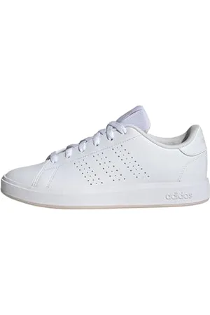 adidas Advantage Base 2.0 Shoes, Scarpe Donna, Ftwr White/Ftwr White/Putty Mauve, 40 EU