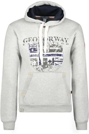 Geographical Norway Galon Men Felpa con Cappuccio, , M Uomo