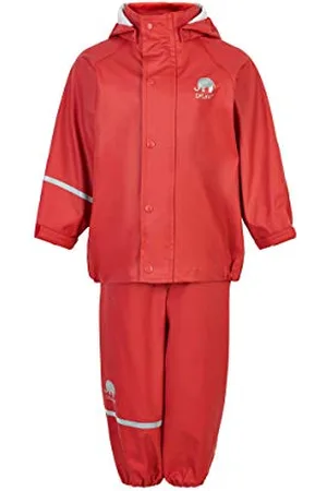 CeLaVi Basic Rainwear Set-Solid Pu Giacca Antipioggia, , 2 Anni Unisex-Adulto
