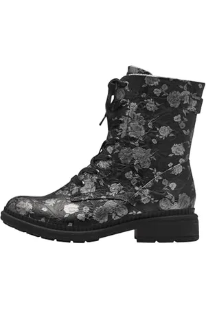 Jana Lace Boot Flat 8-25274-43, Stivali alla Moda Donna, , 40 EU Larga