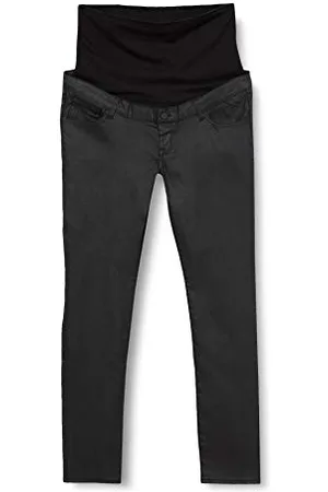 Noppies Pants OTB Skinny Teddy Coated Jeans, Nero-P090, 28 Donna