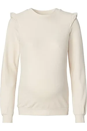 Noppies Top Olyphant Nursing-Maglia a Maniche Lunghe T-Shirt, Rainy Day-P615, 40 Donna