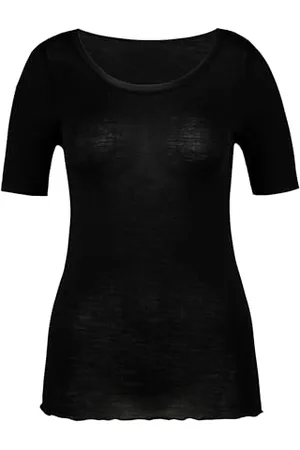Calida True Confidence Damen Top Kurzarm Canottiera, (WS Black 996), XS Donna