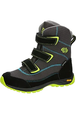 BRUTTING Arendal V, Stivali da Neve, Grigio, Nero, Limone, 38 EU