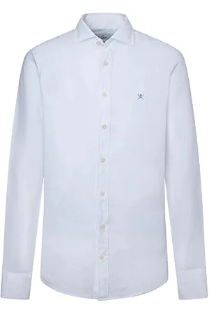 Hackett Garment Dyed Linen K Camicia, , L Uomo