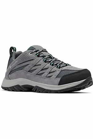 Columbia Crestwood, Scarpe da Trekking Basse Donna, Graphite/Pacific Rim, 43 EU