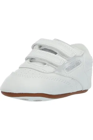 Reebok Club C Crib, Sneaker Unisex-Bimbi 0-24, White/White/White, 18.5 EU