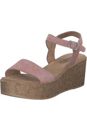 QS by s.Oliver 5-28311-42, Sandali con Zeppa Donna, , 41 EU