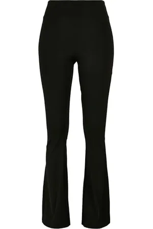 Urban classics Leggings Donna a Zampa, Leggins Sport a Vita Alta in Materiale Riciclato, Ideale per Fitness e Yoga, Taglie da XS - 5XL