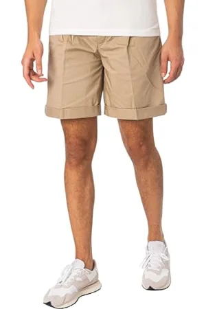 Replay Pantaloni da jogging da uomo corti con elasticità, grigio (pietra 829), 29W