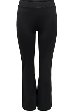 JDY Pretty Flare Pant Jrs Noos, Pantaloni Donna, (Black 104), S